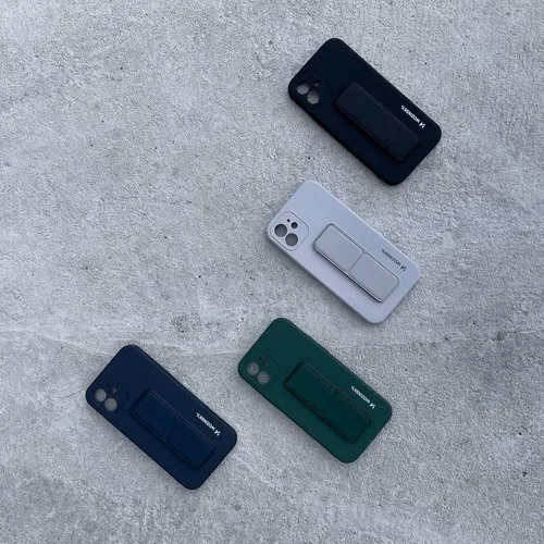 MG Kickstand silikónový kryt na Samsung Galaxy S21 Plus 5G, ružový