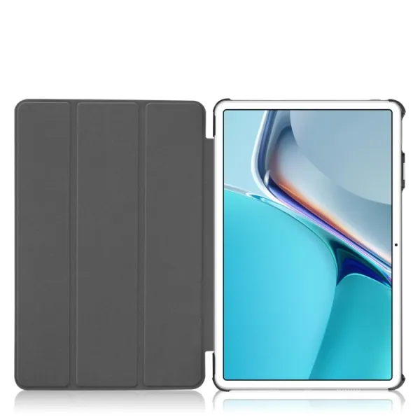 LEATHER Zaklápací obal Huawei MatePad 11 tmavomodrý