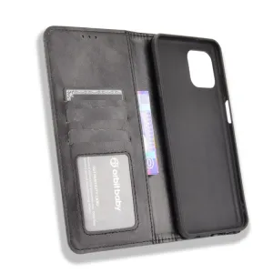 BUSINESS Peňaženkový kryt Motorola Edge 20 Lite čierny
