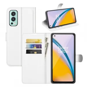 LITCHI Ochranný kryt OnePlus Nord 2 5G biely