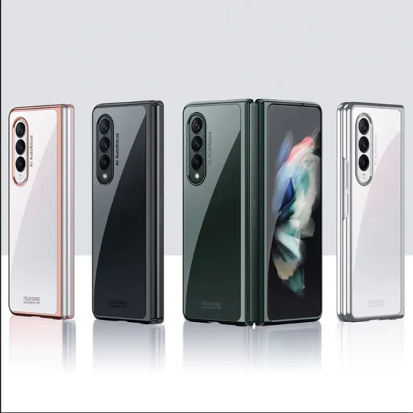 GKK PHANTOM Ochranný kryt Samsung Galaxy Z Fold 3 5G bronzový