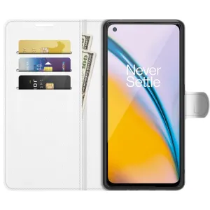 LITCHI Ochranný kryt OnePlus Nord 2 5G biely