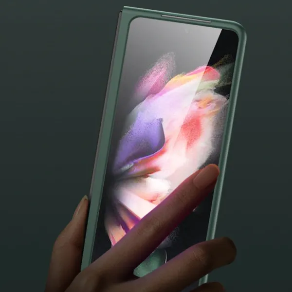 GKK Plastový kryt Samsung Galaxy Z Fold 3 5G strieborný