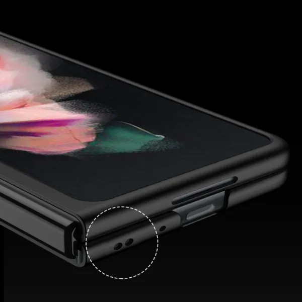 GKK Plastový kryt Samsung Galaxy Z Fold 3 5G strieborný