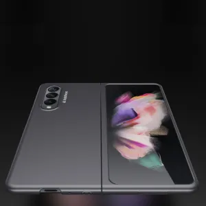 GKK Plastový kryt Samsung Galaxy Z Fold 3 5G strieborný
