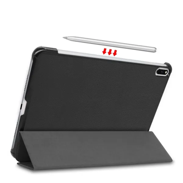 ENKAY LEATHER Zaklápací obal Huawei MatePad Pro čierny