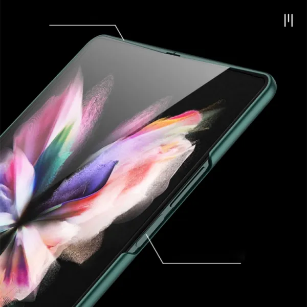 GKK Plastový kryt Samsung Galaxy Z Fold 3 5G strieborný