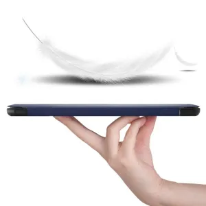 ENKAY LEATHER Zaklápací obal Huawei MatePad Pro tmavomodrý