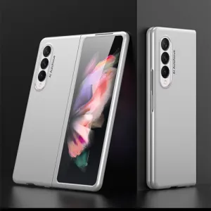 GKK Plastový kryt Samsung Galaxy Z Fold 3 5G strieborný