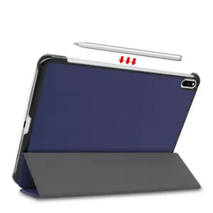 ENKAY LEATHER Zaklápací obal Huawei MatePad Pro tmavomodrý