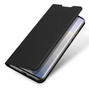 DUX Peňaženkový kryt Vivo X60 Pro 5G čierny