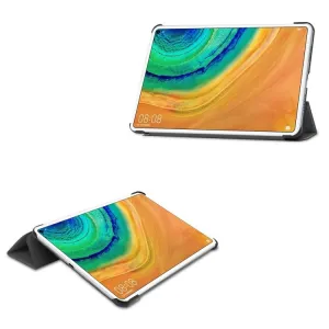 ENKAY LEATHER Zaklápací obal Huawei MatePad Pro šedý