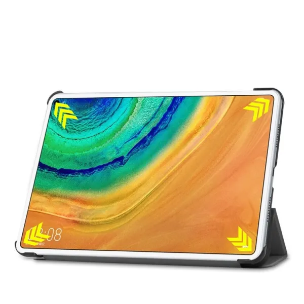 ENKAY LEATHER Zaklápací obal Huawei MatePad Pro šedý