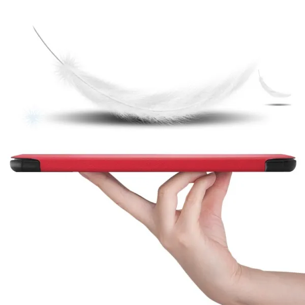 ENKAY LEATHER Zaklápací obal Huawei MatePad Pro červený