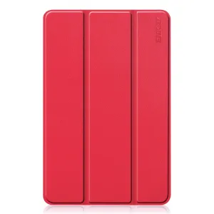 ENKAY LEATHER Zaklápací obal Huawei MatePad Pro červený