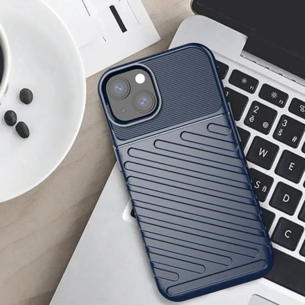 THUNDER Ochranný kryt Apple iPhone 13 modrý