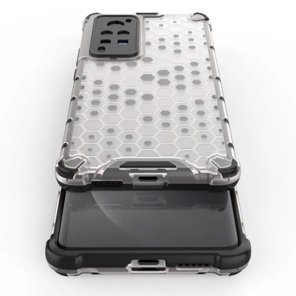 HONEYCOMB Ochranný kryt Vivo X60 Pro 5G červený