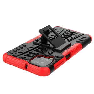 STAND Extra odolný obal Samsung Galaxy A22 červený