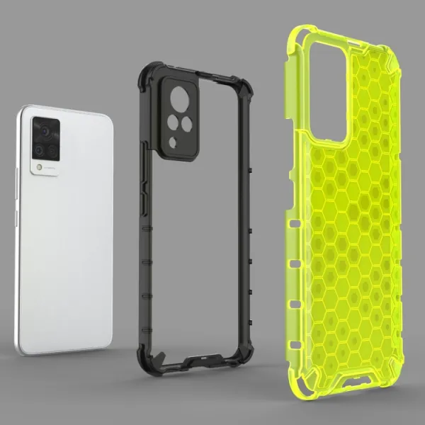 HONEYCOMB Ochranný kryt Vivo V21 5G modrý