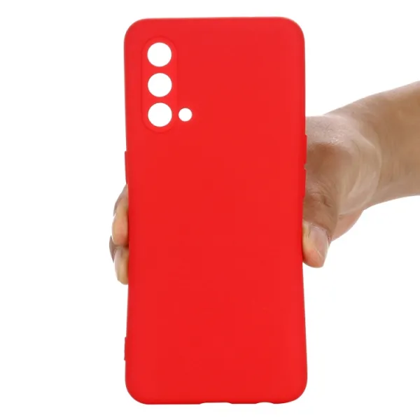 RUBBER Gumený kryt OnePlus Nord CE 5G červený