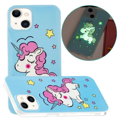 ART TPU Svietiaci obal Apple iPhone 13 UNICORN