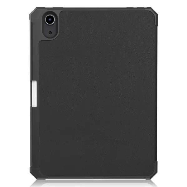 LEATHER Zaklápací obal Apple iPad mini 2021 / iPad mini 2024 čierny