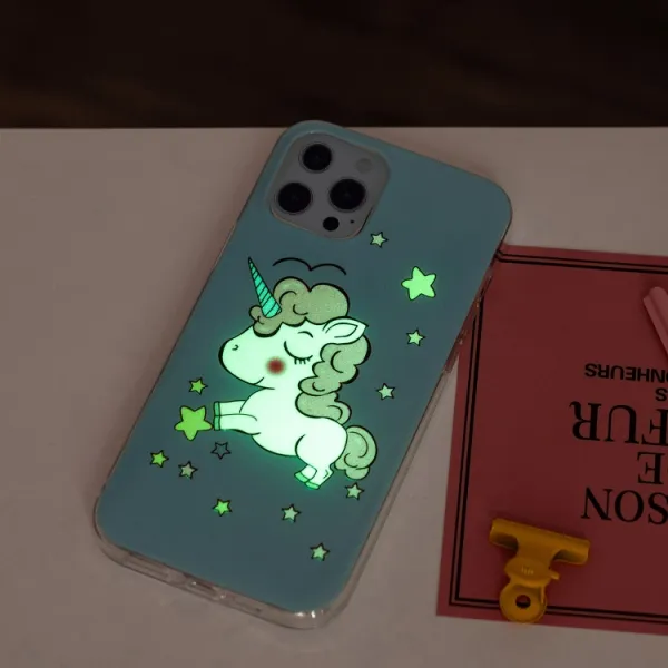 ART TPU Svietiaci obal Apple iPhone 13 Pro UNICORN