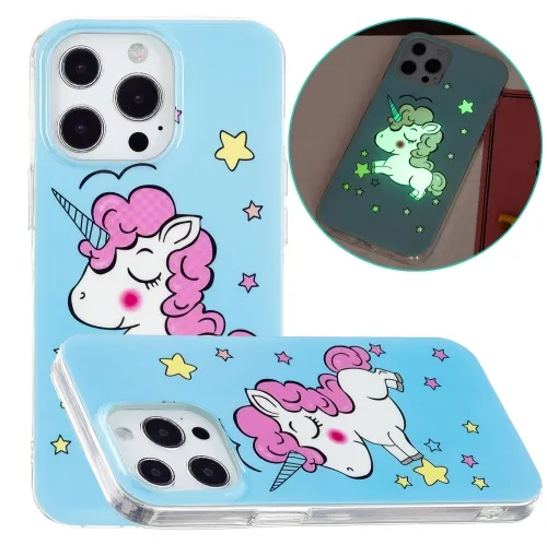 ART TPU Svietiaci obal Apple iPhone 13 Pro UNICORN