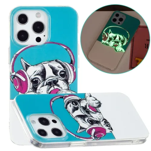 ART TPU Svietiaci obal Apple iPhone 13 Pro DOG