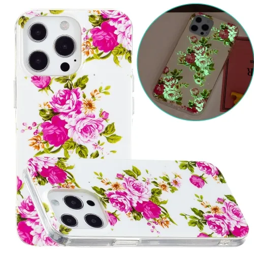 ART TPU Svietiaci obal Apple iPhone 13 Pro Max ROSE