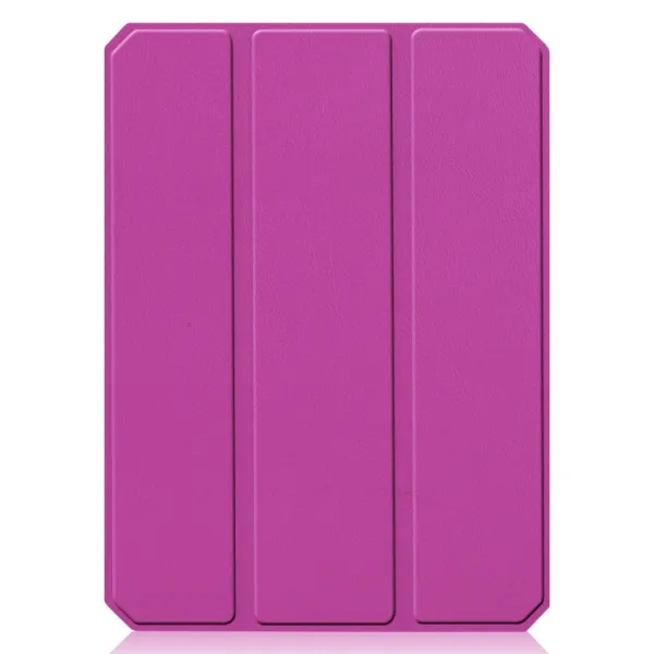 LEATHER Zaklápací obal Apple iPad mini 2021 / iPad mini 2024 fialový