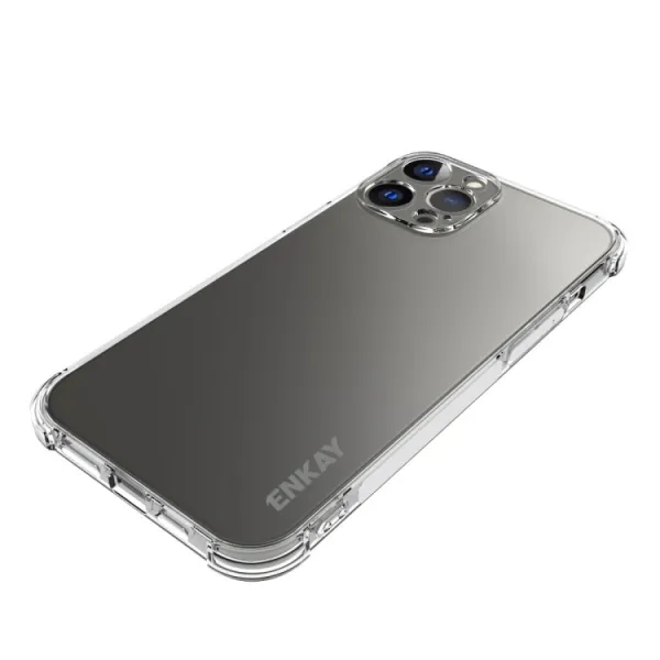 ENKAY Priehľadný obal + 3D sklo Apple iPhone 13 Pro Max