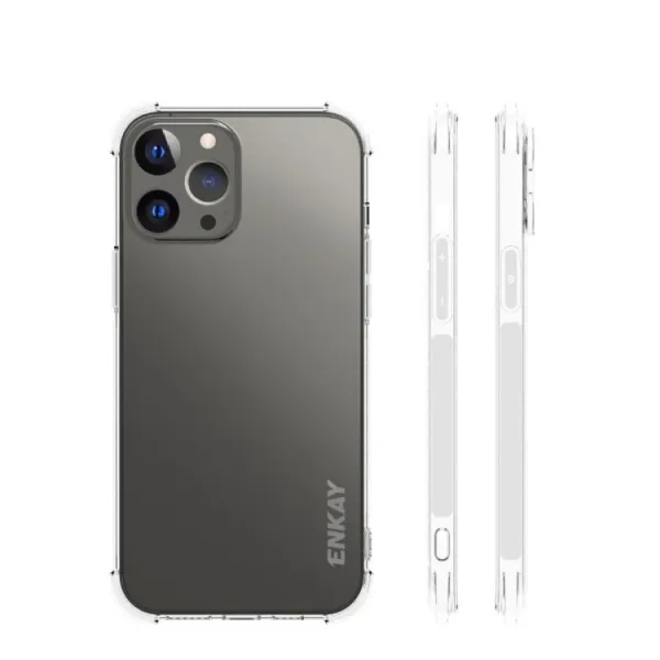 ENKAY Priehľadný obal + 3D sklo Apple iPhone 13 Pro Max