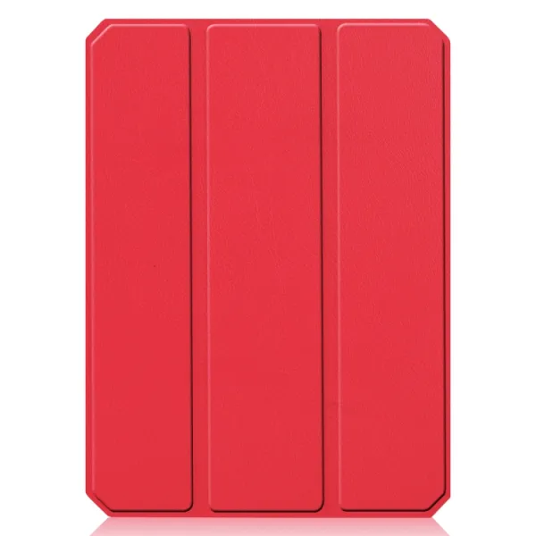 LEATHER Zaklápací obal Apple iPad mini 2021 / iPad mini 2024 červený