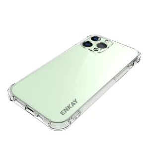 ENKAY Priehľadný obal + 3D sklo Apple iPhone 13 Pro