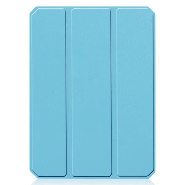 LEATHER Zaklápací obal Apple iPad mini 2021 / iPad mini 2024 svetlomodrý