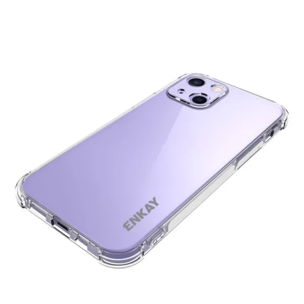 ENKAY Priehľadný obal + 3D sklo Apple iPhone 13 mini