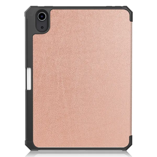 LEATHER Zaklápací obal Apple iPad mini 2021 / iPad mini 2024 zlatý