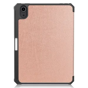 LEATHER Zaklápací obal Apple iPad mini 2021 / iPad mini 2024 zlatý