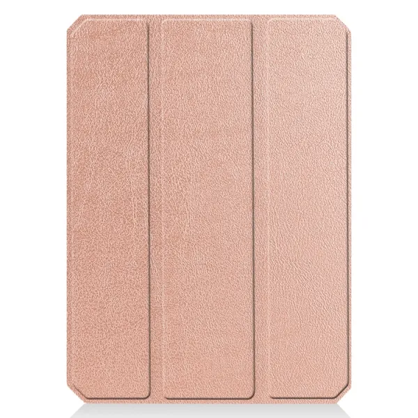LEATHER Zaklápací obal Apple iPad mini 2021 / iPad mini 2024 zlatý