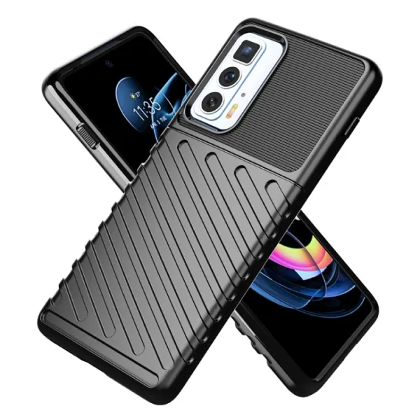THUNDER Ochranný kryt Motorola Edge 20 Pro čierny