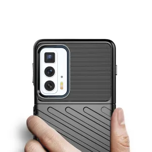 THUNDER Ochranný kryt Motorola Edge 20 Pro čierny