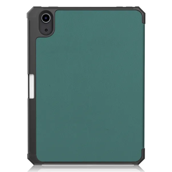 LEATHER Zaklápací obal Apple iPad mini 2021 / iPad mini 2024 zelený