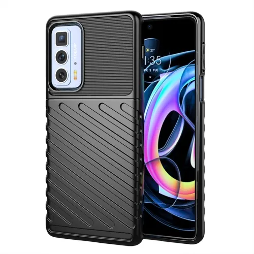 THUNDER Ochranný kryt Motorola Edge 20 Pro čierny