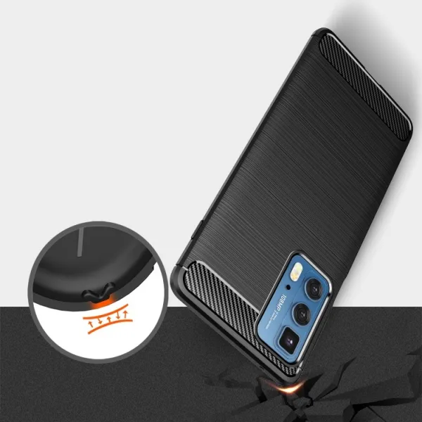 FLEXI TPU Kryt Motorola Edge 20 Pro červený