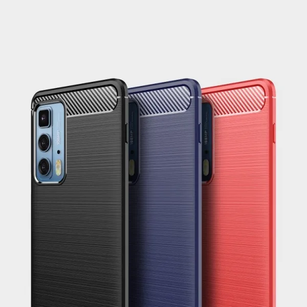 FLEXI TPU Kryt Motorola Edge 20 Pro červený
