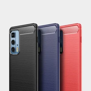 FLEXI TPU Kryt Motorola Edge 20 Pro červený