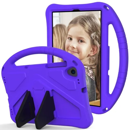KIDDO Detský obal Lenovo Tab M10 Plus (TB-X606F / TB-X606L/ZA5T0081CZ/ZA5V0206CZ) fialový