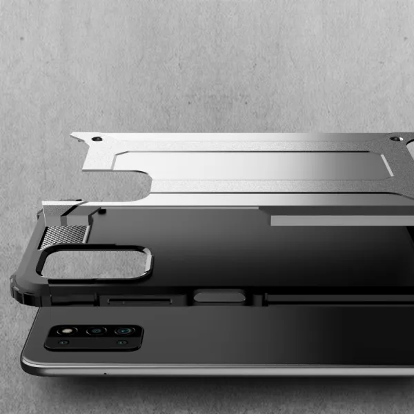 TOUGH Ochranný kryt Samsung Galaxy A03s modrý