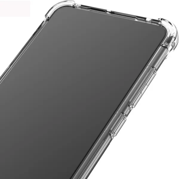 IMAK Ochranný silikónový kryt + fólia HTC Desire 20 Pro priehľadný